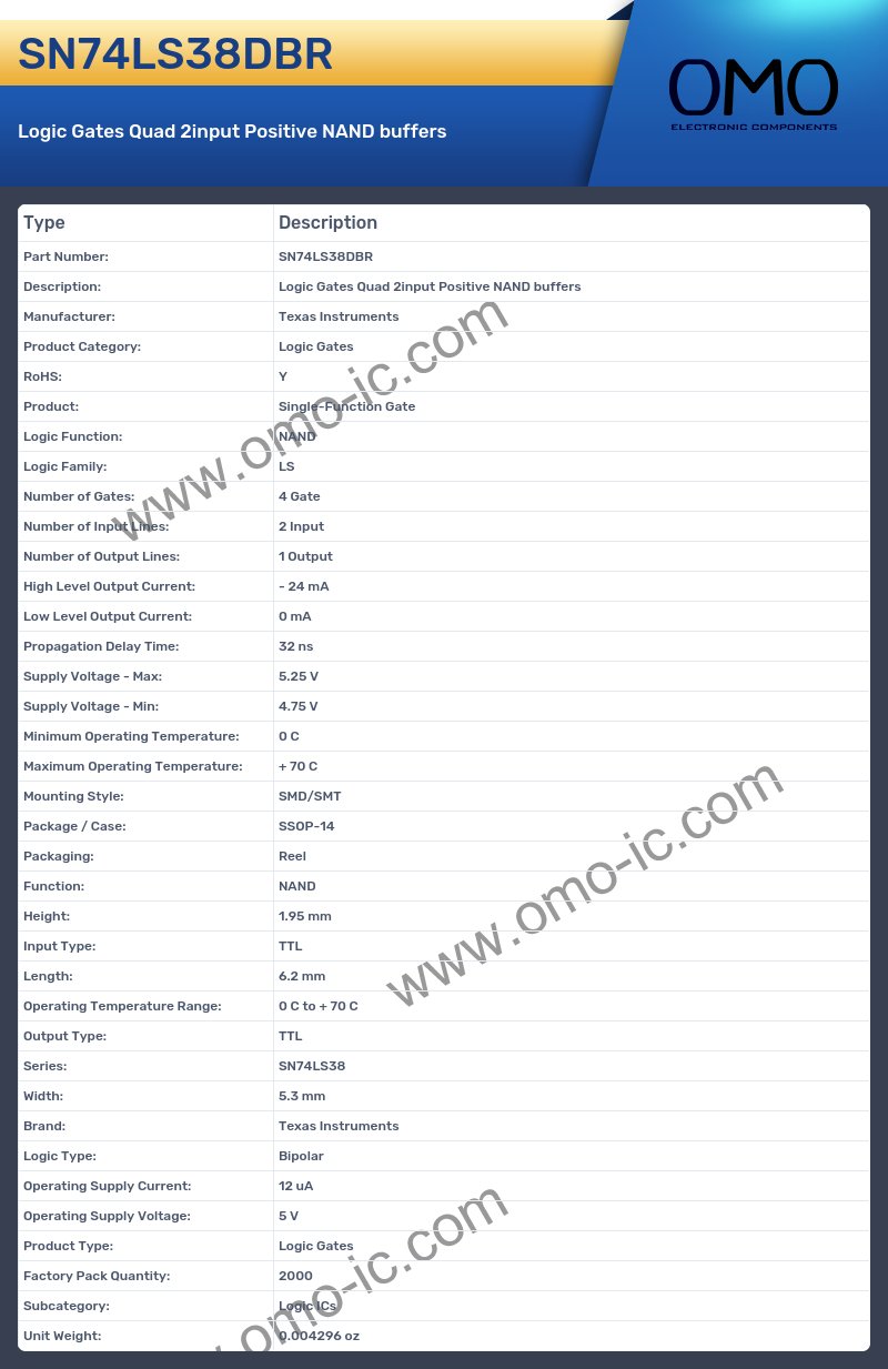 SN74LS38DBR