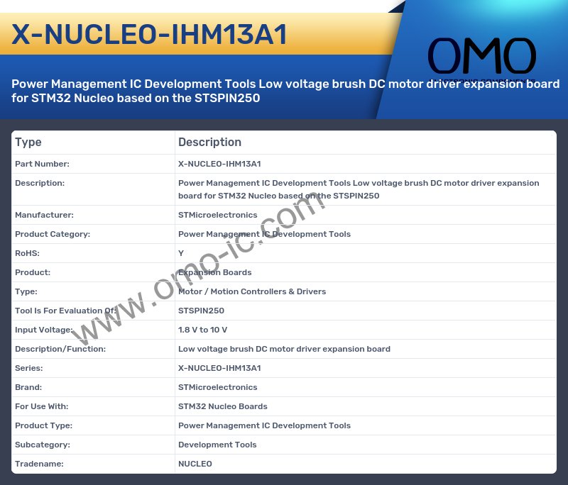 X-NUCLEO-IHM13A1