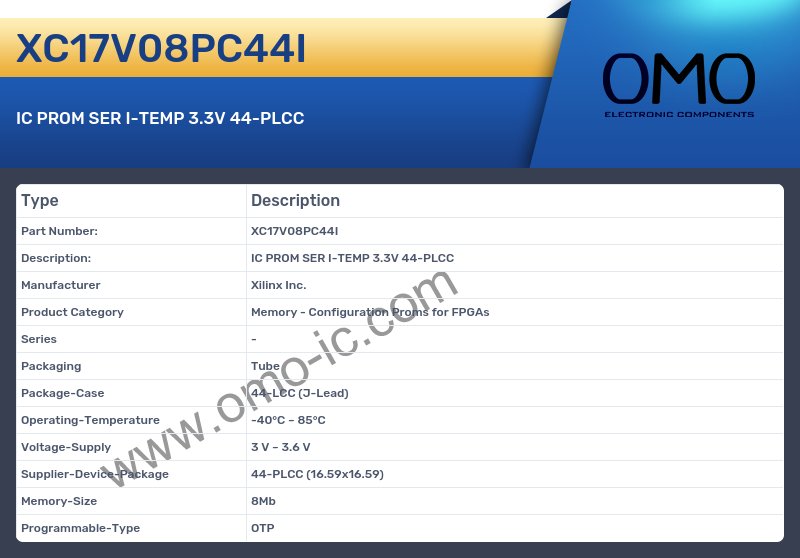 XC17V08PC44I