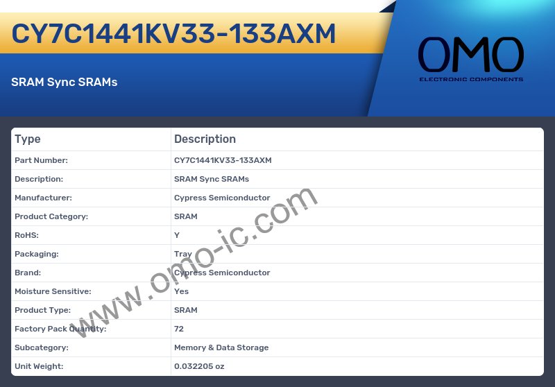 CY7C1441KV33-133AXM