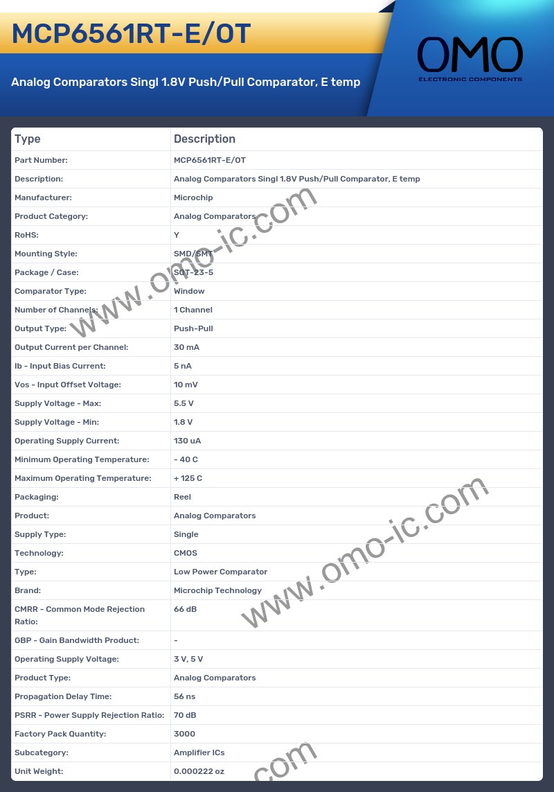 MCP6561RT-E/OT