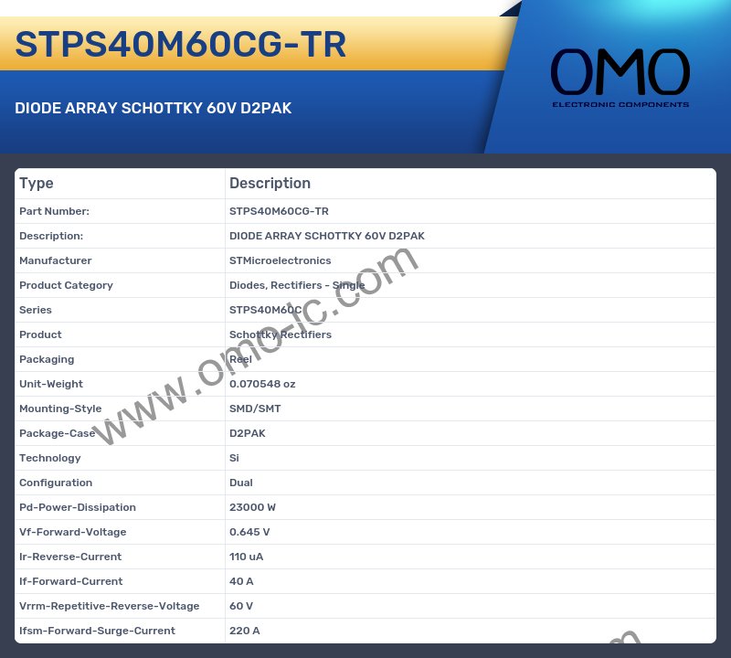 STPS40M60CG-TR