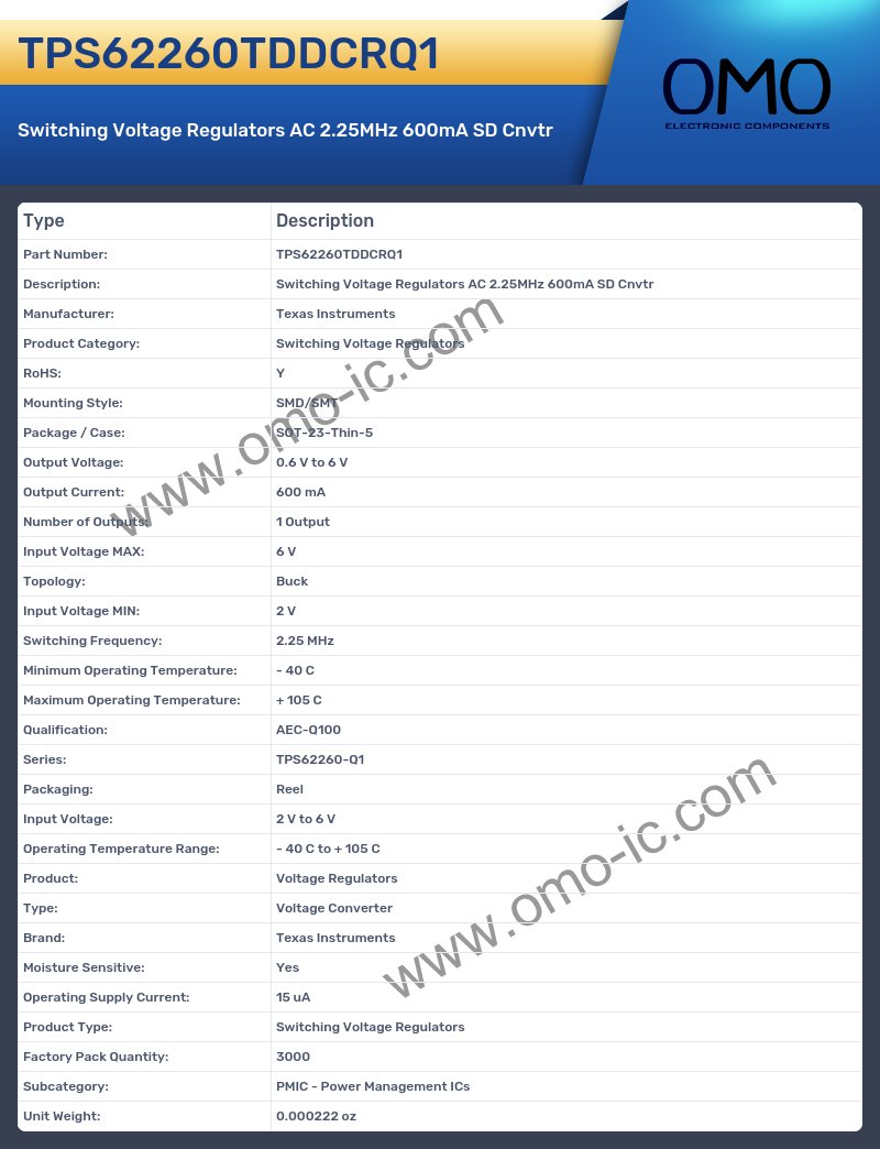 TPS62260TDDCRQ1
