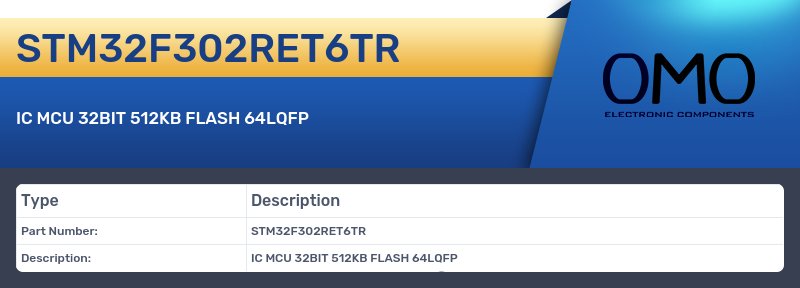 STM32F302RET6TR