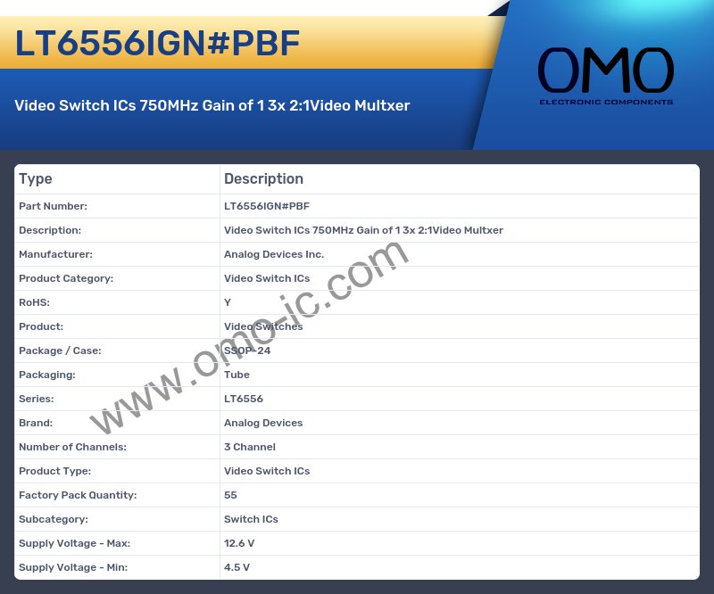 LT6556IGN#PBF
