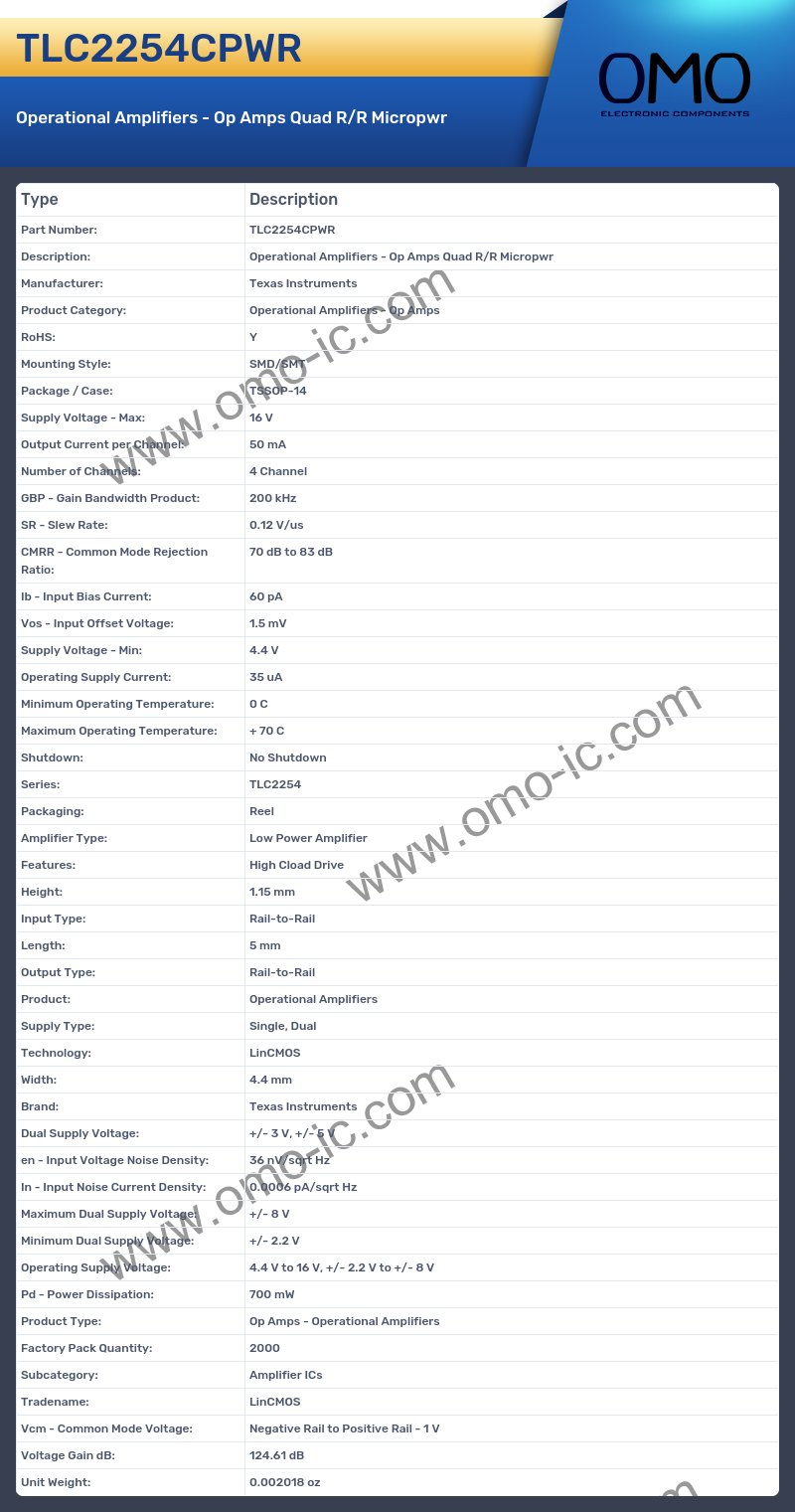 TLC2254CPWR
