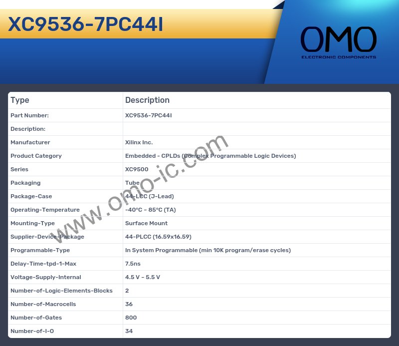 XC9536-7PC44I