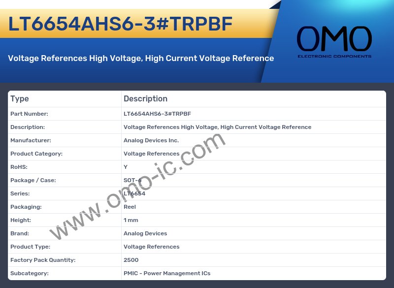LT6654AHS6-3#TRPBF