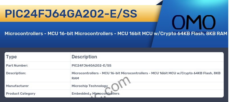PIC24FJ64GA202-E/SS