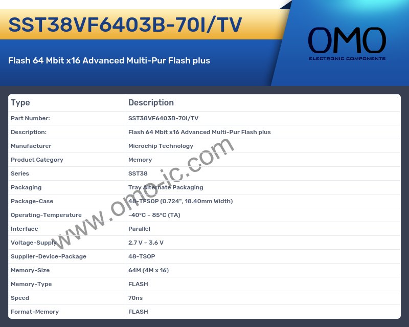 SST38VF6403B-70I/TV