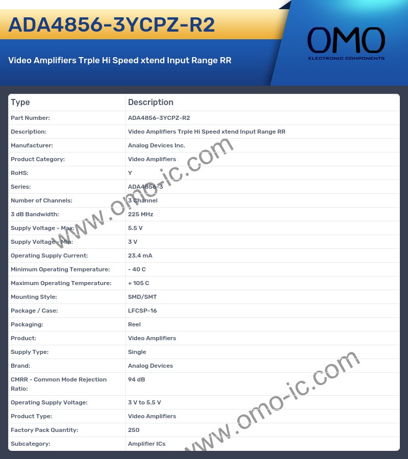 ADA4856-3YCPZ-R2