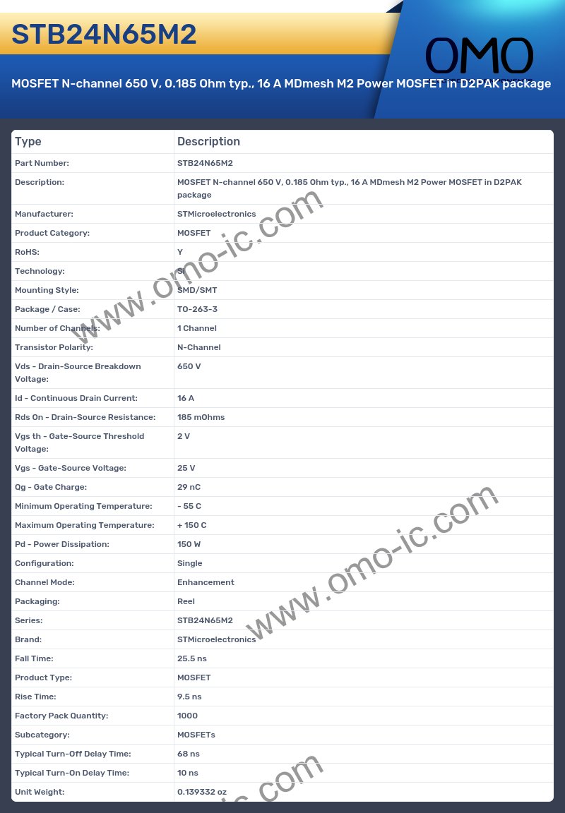 STB24N65M2