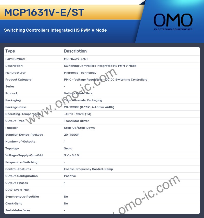 MCP1631V-E/ST