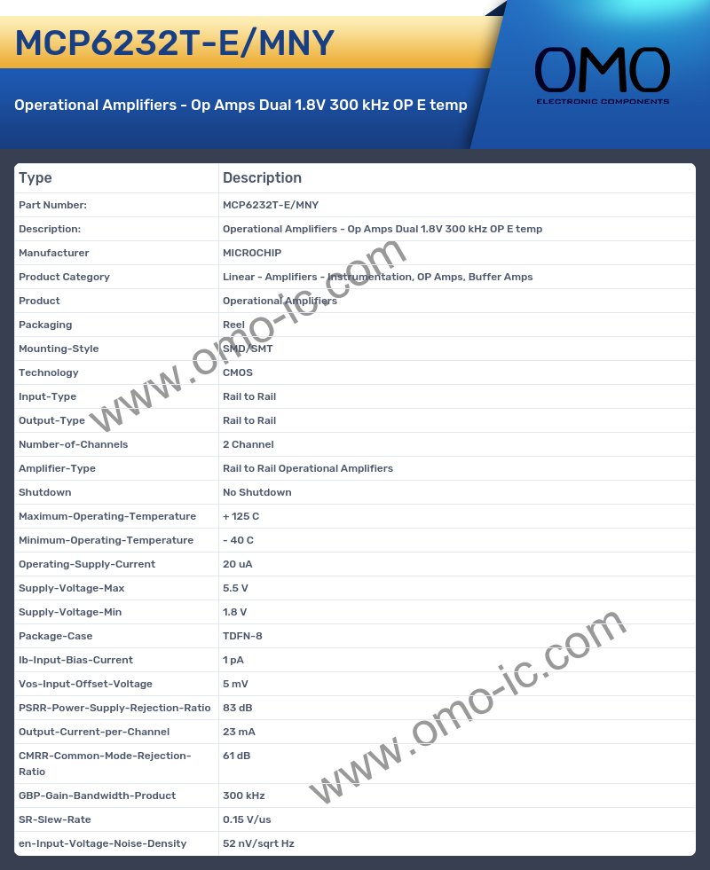 MCP6232T-E/MNY