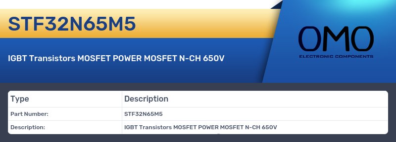 STF32N65M5
