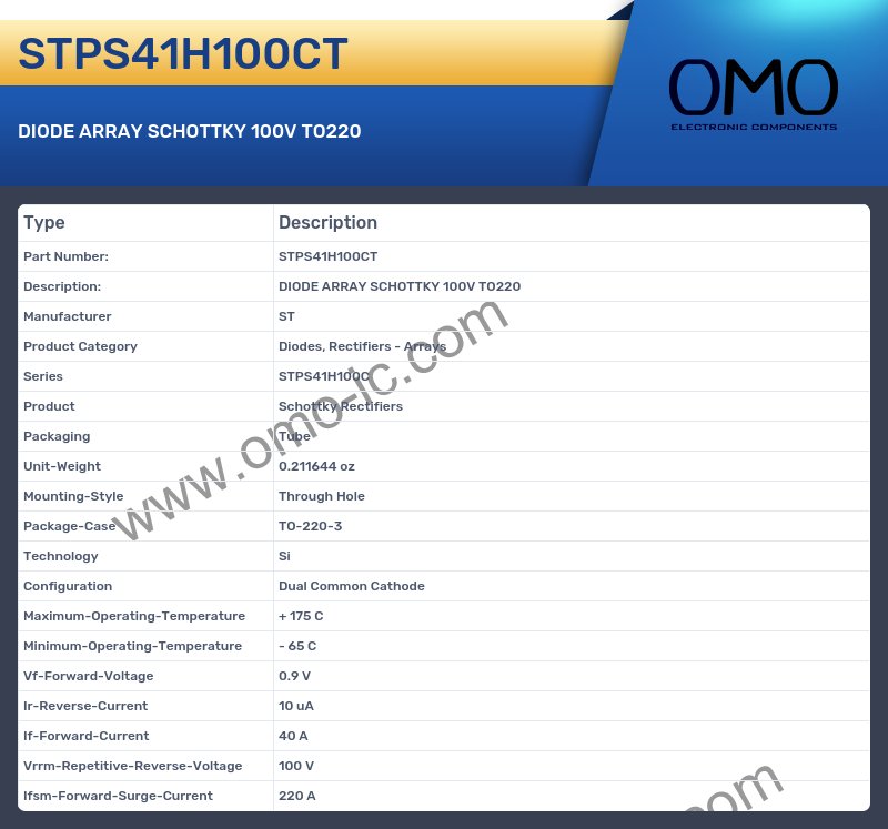 STPS41H100CT