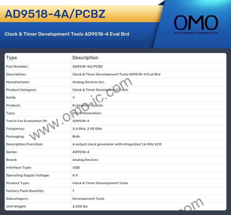 AD9518-4A/PCBZ