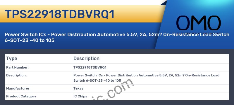 TPS22918TDBVRQ1