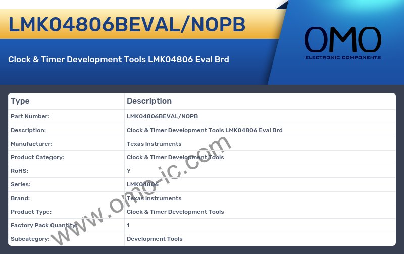 LMK04806BEVAL/NOPB