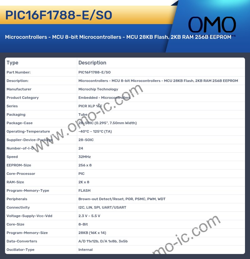 PIC16F1788-E/SO