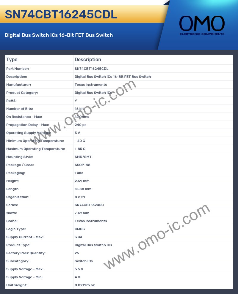 SN74CBT16245CDL