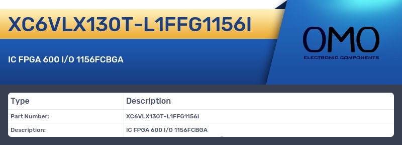 XC6VLX130T-L1FFG1156I