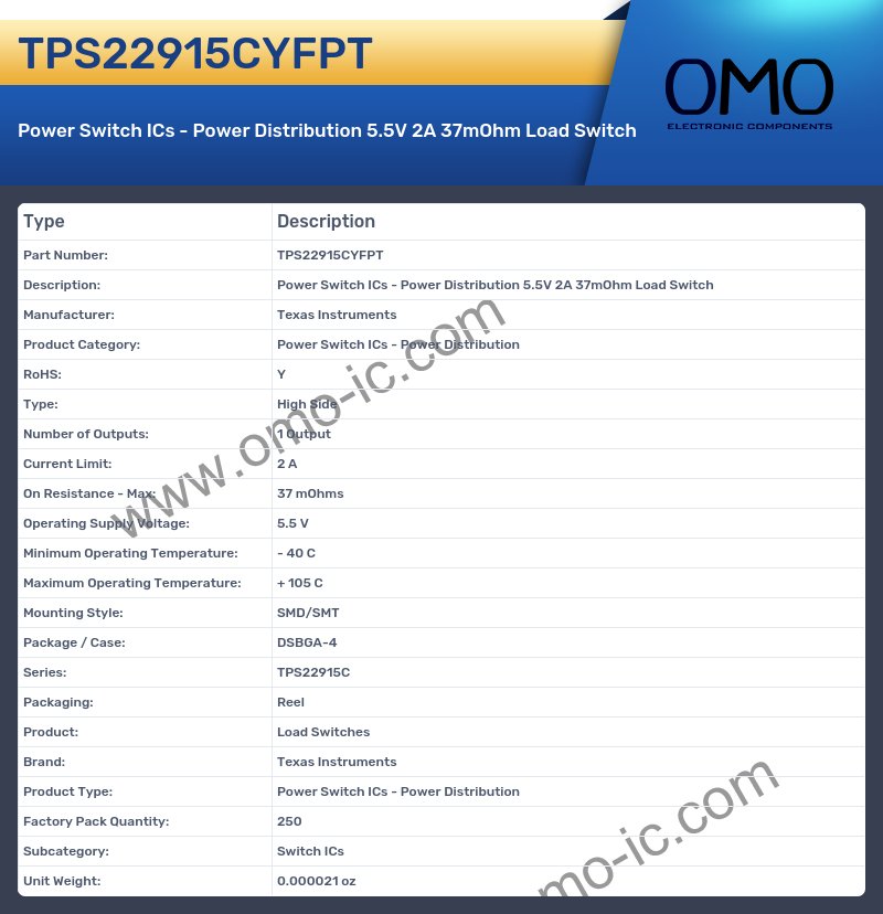TPS22915CYFPT