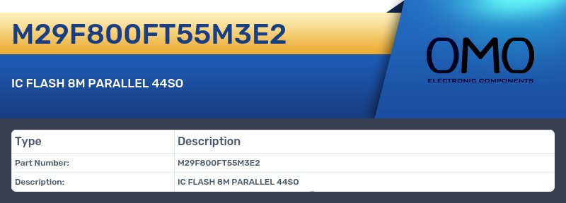 M29F800FT55M3E2
