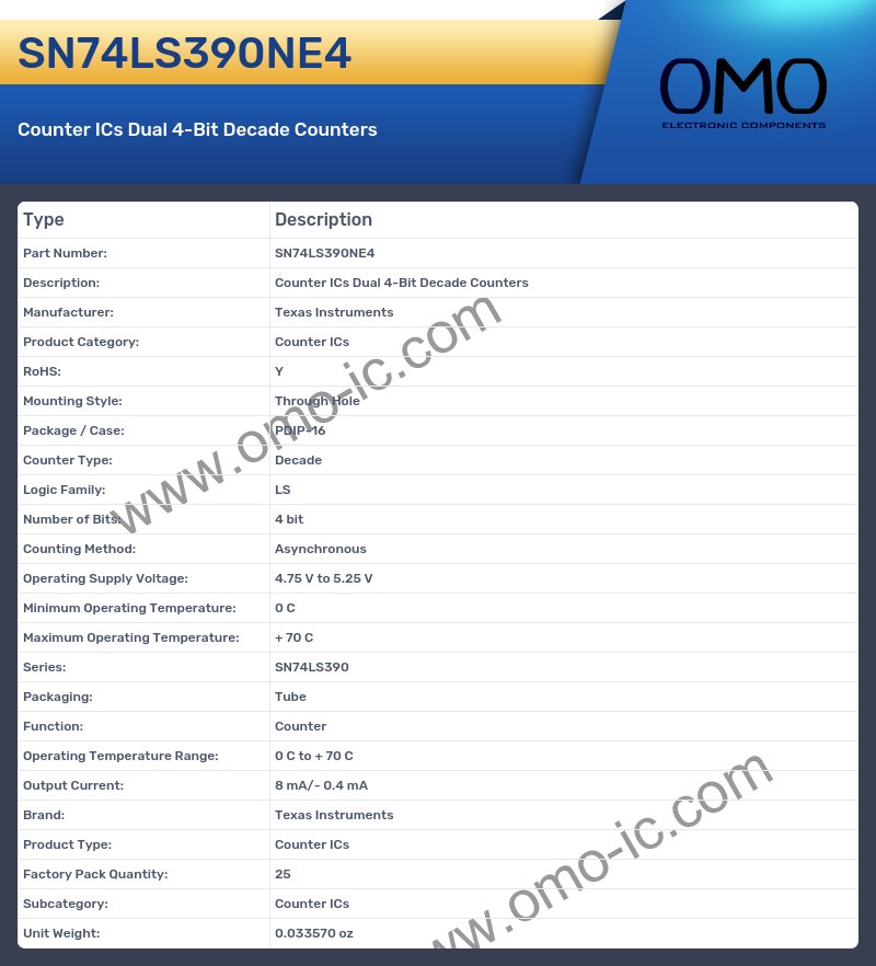 SN74LS390NE4