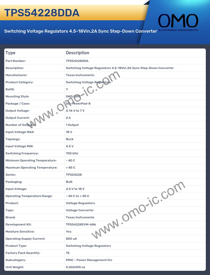 TPS54228DDA
