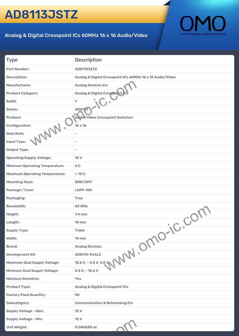 AD8113JSTZ