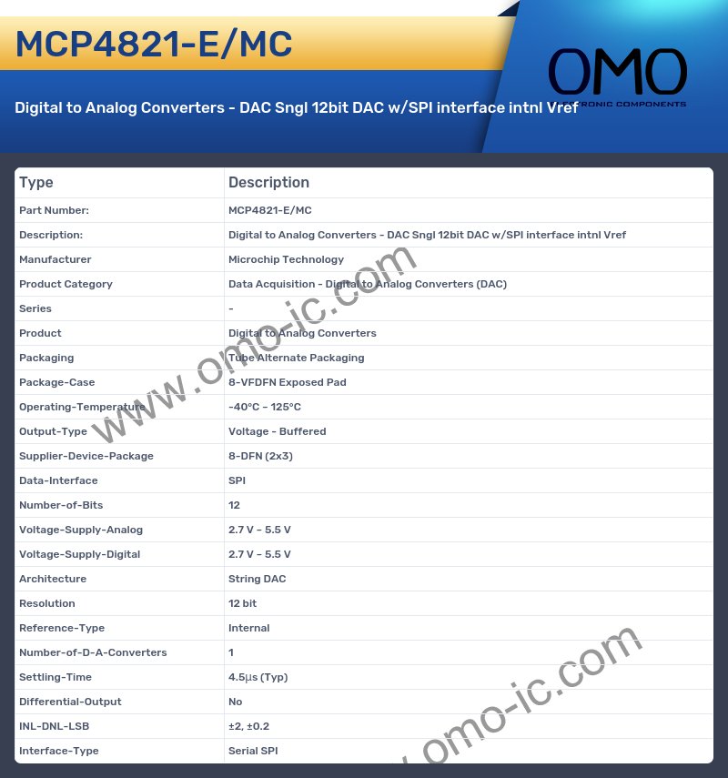 MCP4821-E/MC