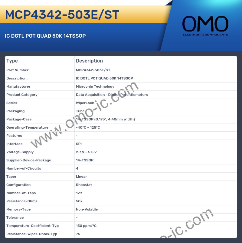 MCP4342-503E/ST