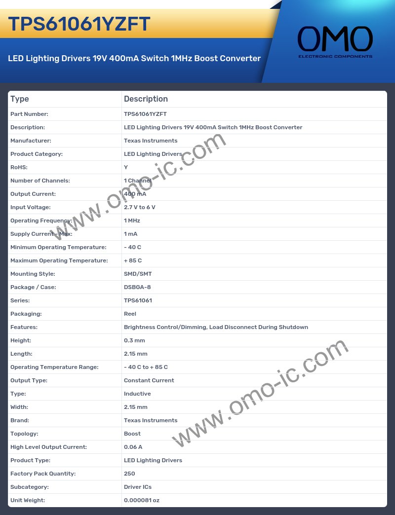 TPS61061YZFT