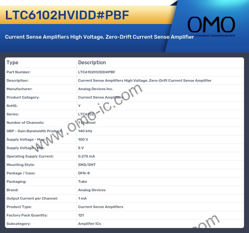 LTC6102HVIDD#PBF