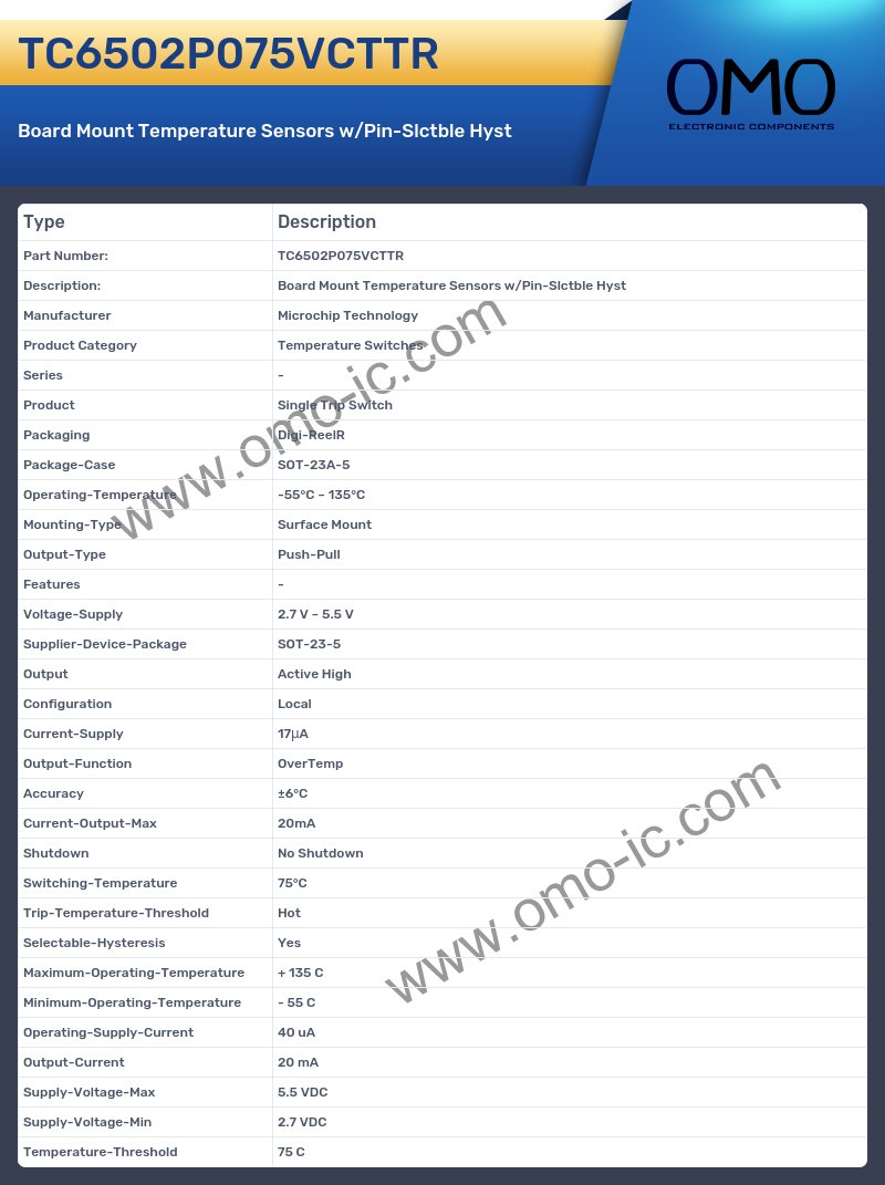 TC6502P075VCTTR