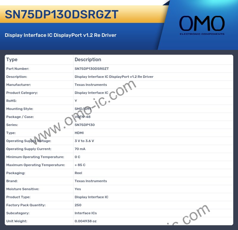 SN75DP130DSRGZT