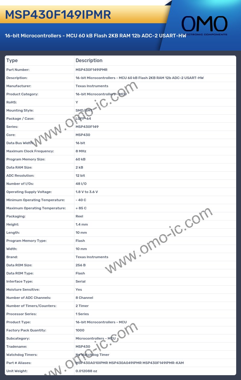 MSP430F149IPMR
