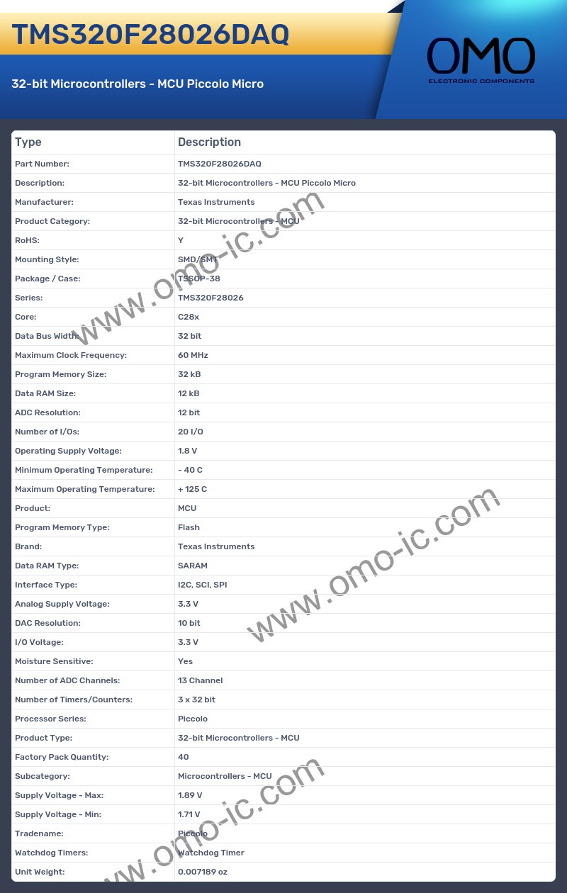 TMS320F28026DAQ