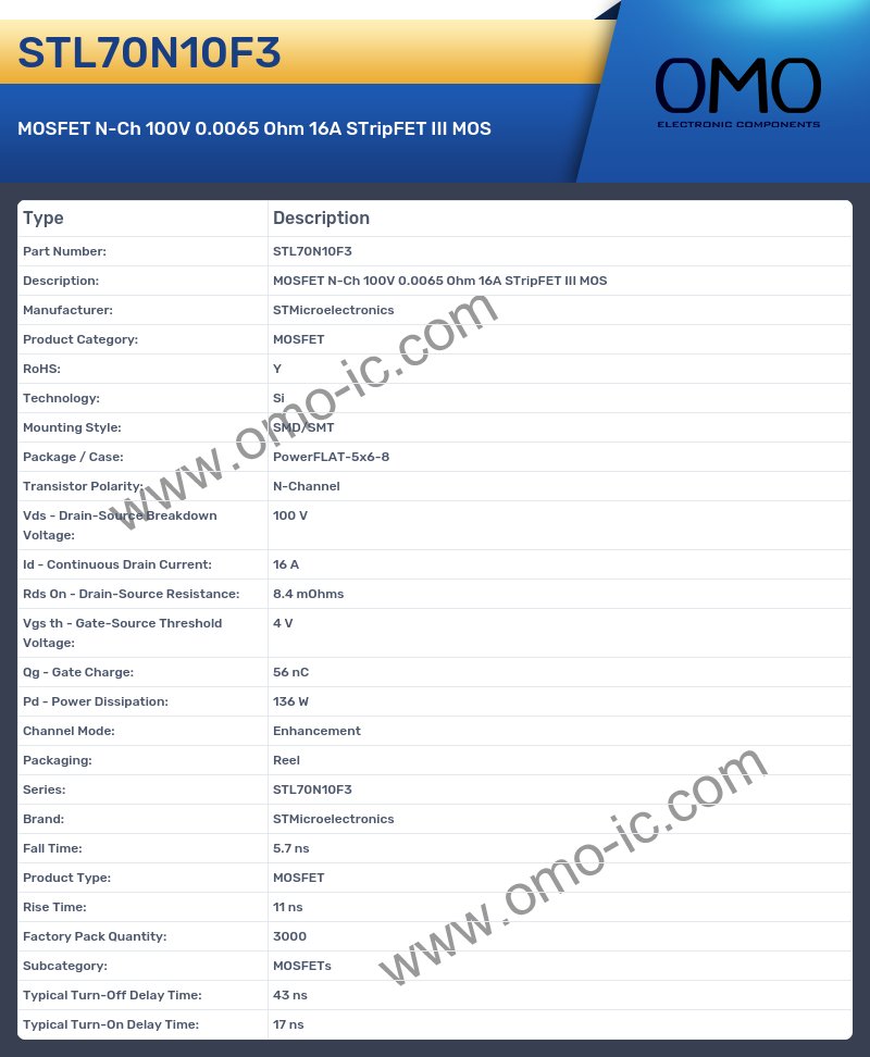 STL70N10F3