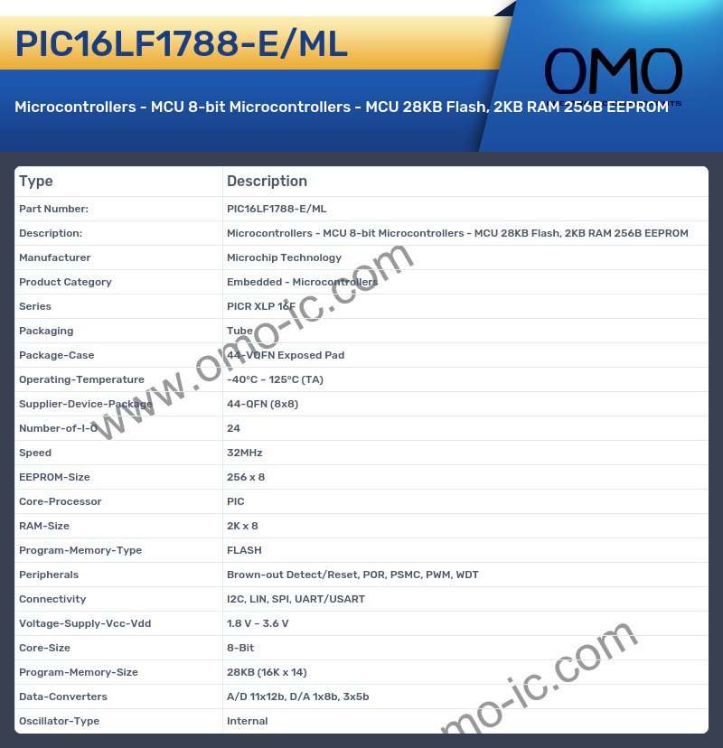 PIC16LF1788-E/ML