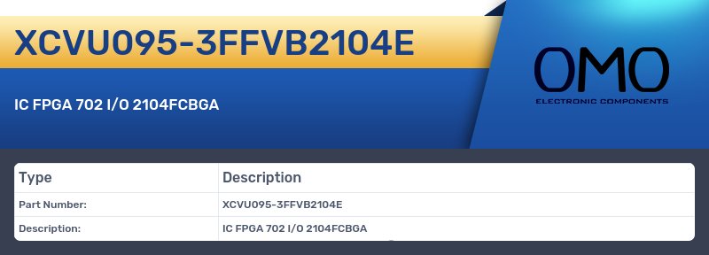 XCVU095-3FFVB2104E