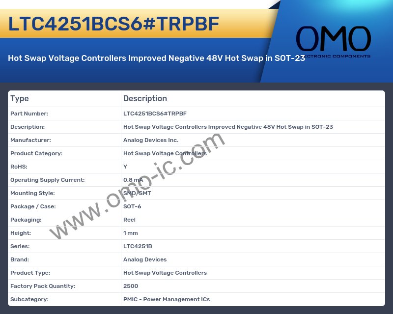 LTC4251BCS6#TRPBF
