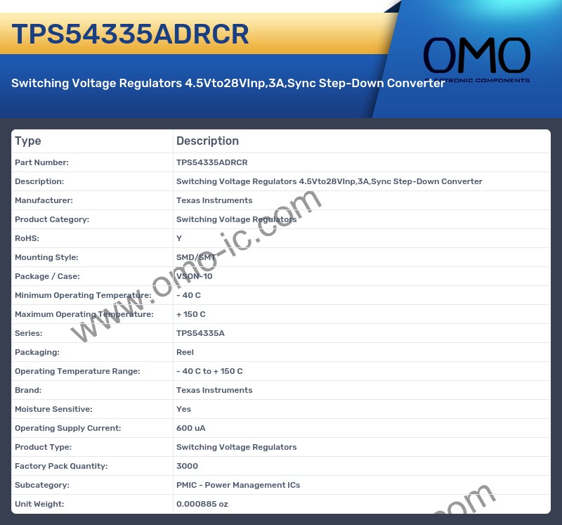 TPS54335ADRCR