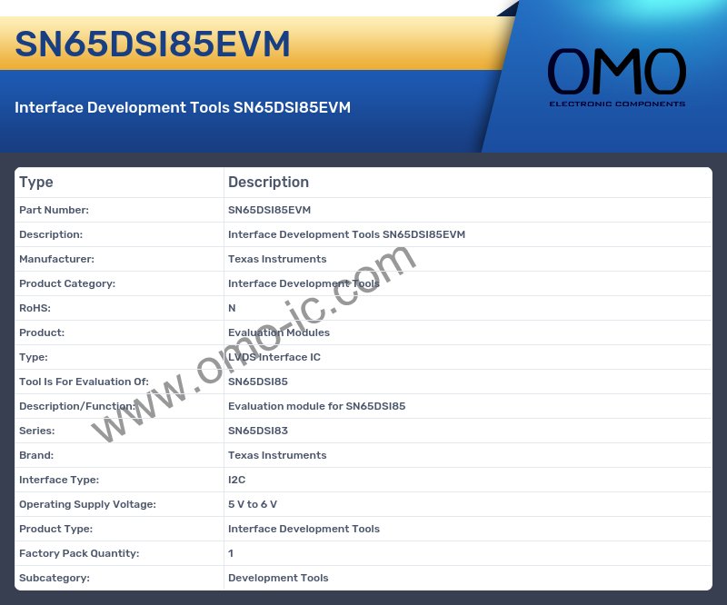SN65DSI85EVM