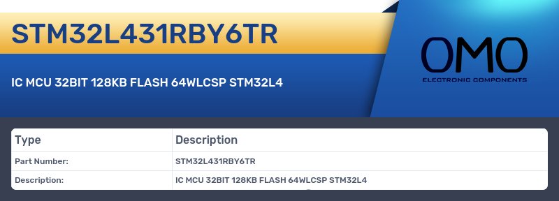 STM32L431RBY6TR