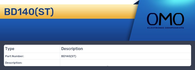 BD140(ST)