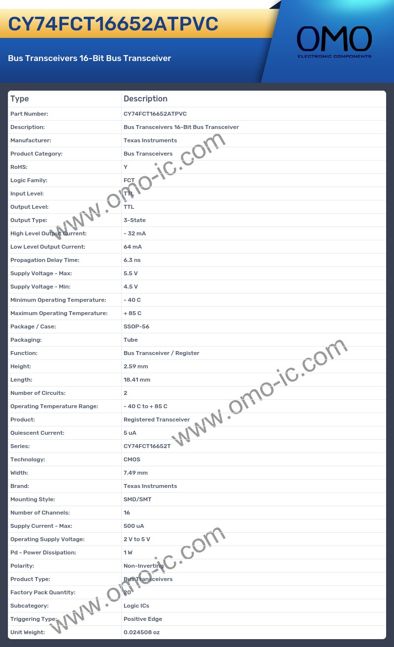 CY74FCT16652ATPVC