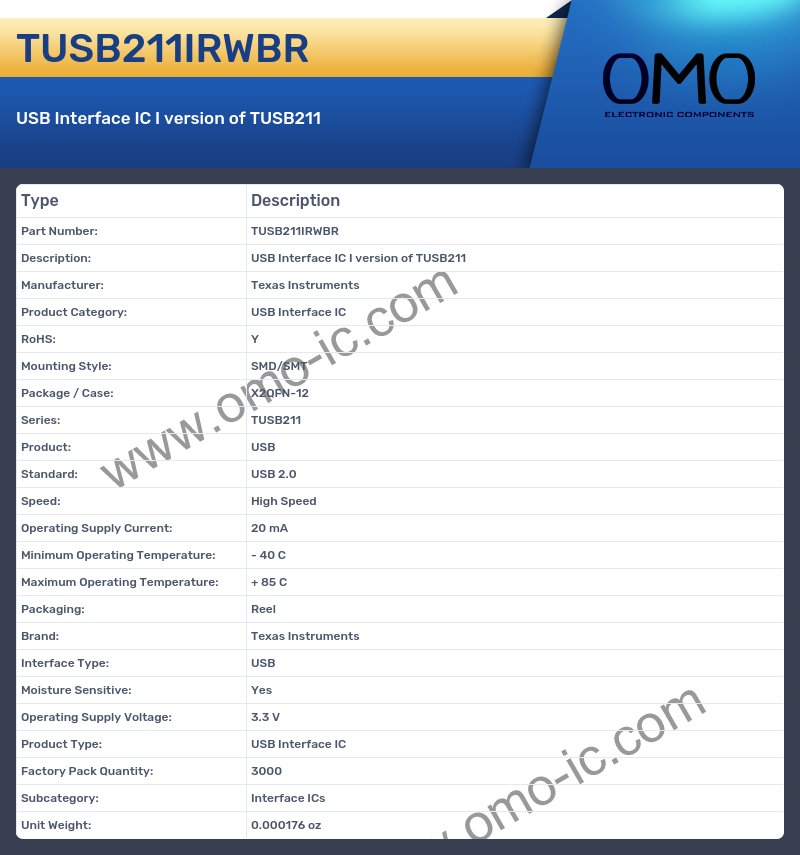 TUSB211IRWBR