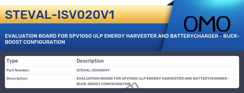STEVAL-ISV020V1